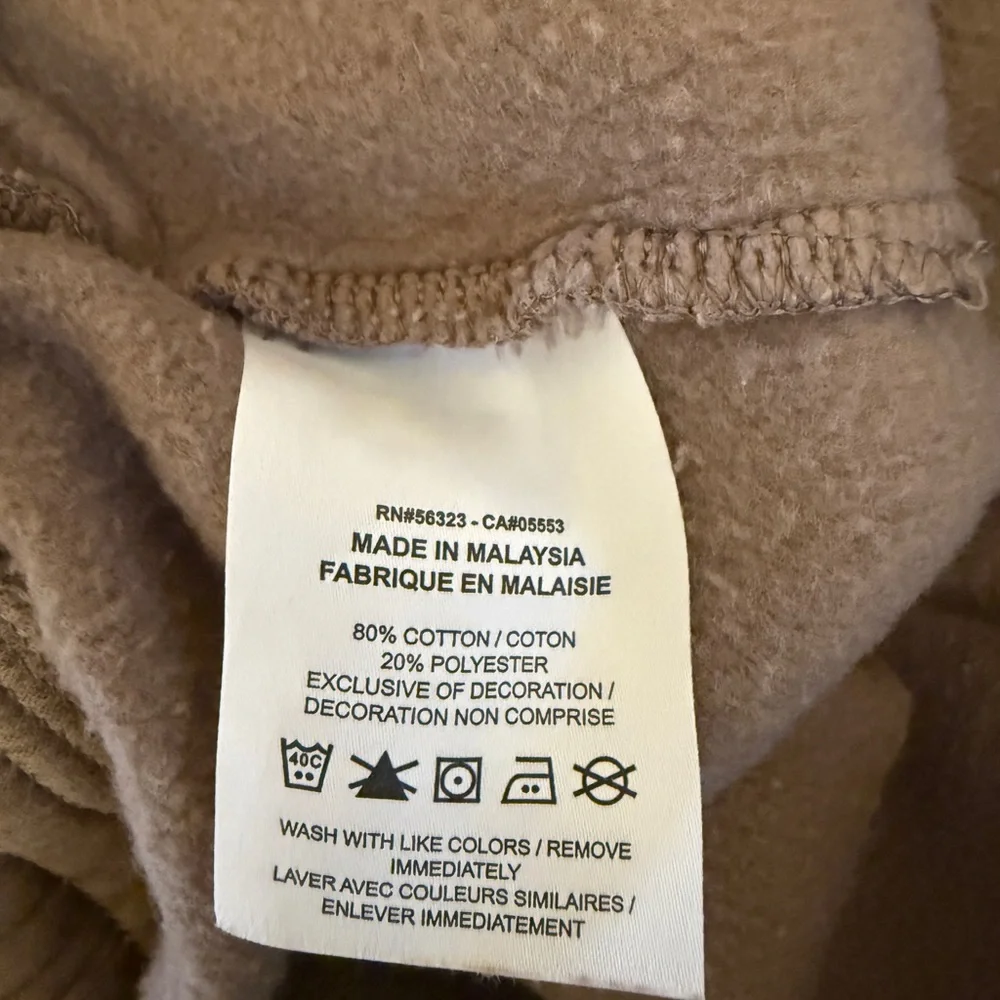 Nike Brown Cropped Hoodie - Picture 3 of 4